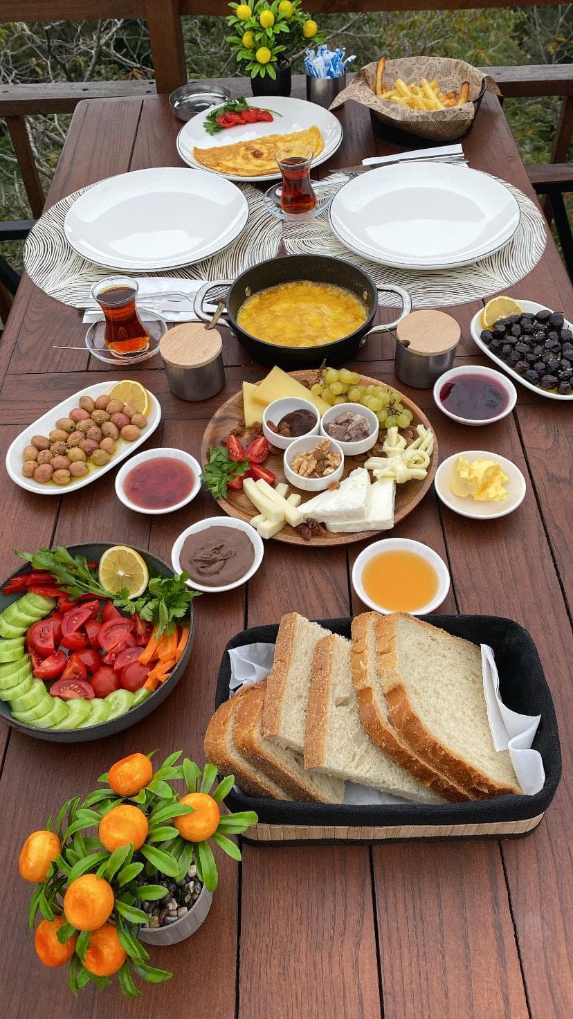 Traditional Breakfast - Jams and Honey