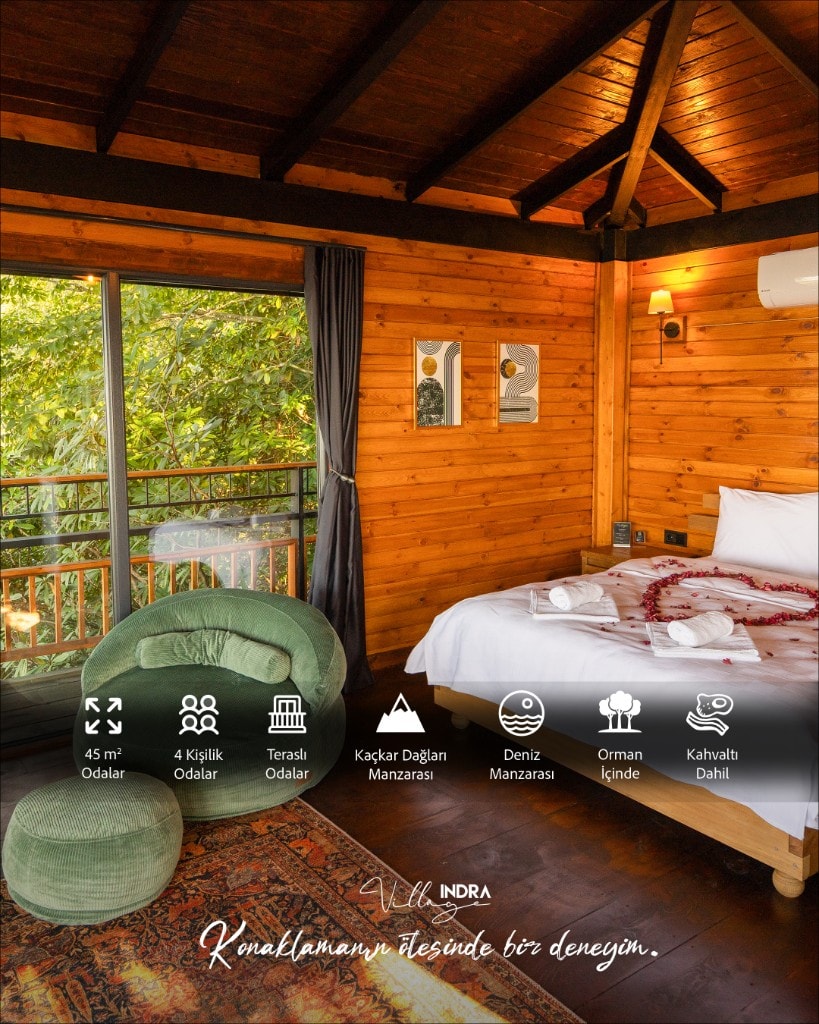 Warm and spacious room layout